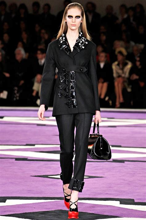 brushed steele prada 2012|Prada Fall 2012 Ready.